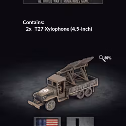 T27 Xylophone Rocket Launcher Battery - US145