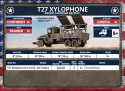 T27 Xylophone Rocket Launcher Battery - US145