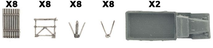 T27 Xylophone Rocket Launcher Battery - US145
