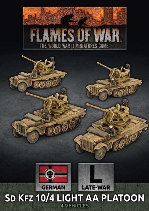 Sd Kfz 10/4 Light AA Platoon - GBX147