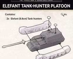 Elefant Tank-hunter Platoon - GBX163