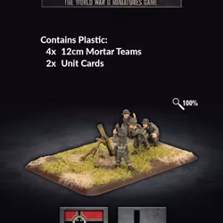 12cm Mortar Platoon (Plastic) - GE771
