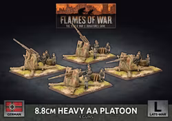8.8cm Heavy AA Platoon (Plastic) - GBX149