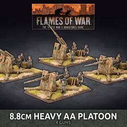 8.8cm Heavy AA Platoon (Plastic) - GBX149
