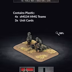 sMG34 Machine-gun Platoon (Plastic) - GE784