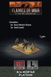 8cm Mortar Platoon (x6 Plastic) - GE785