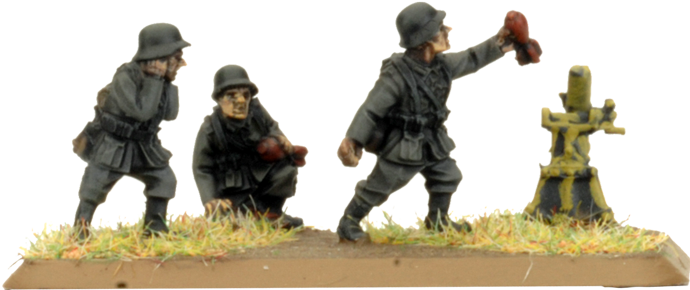 8cm Mortar Platoon (x6 Plastic) - GE785