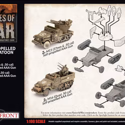 Self Propelled M15/M16 AAA Platoon - UBX83