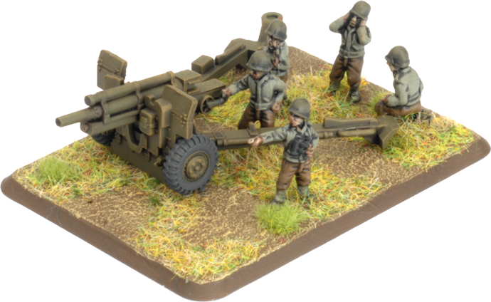 105mm Field Artillery Battery (Plastic) - UBX77