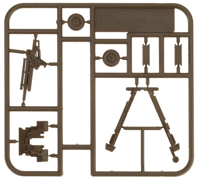 105mm Field Artillery Battery (Plastic) - UBX77