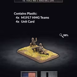 M1917 Machine-gun Platoon (Plastic) - US805