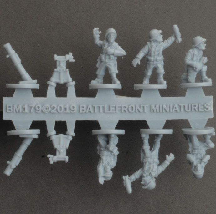 81mm Mortar Platoon (Plastic) - US804