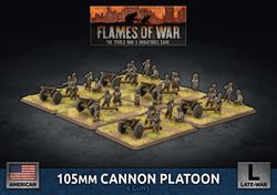 105mm Cannon Platoon (Plastic) - UBX82