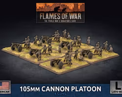 105mm Cannon Platoon (Plastic) - UBX82