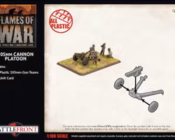 105mm Cannon Platoon (Plastic) - UBX82