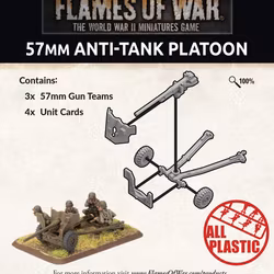 57mm Anti-tank Platoon (Plastic) - UBX81
