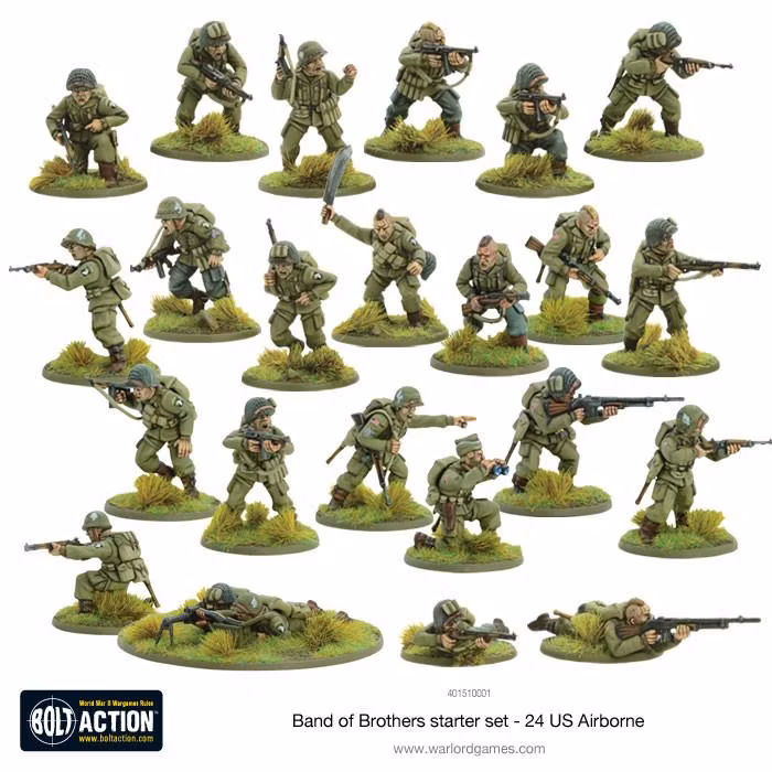 Starter Set - "Band Of Brothers" (incl. v.3 redemption code) - 401510001