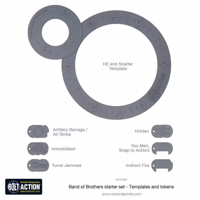 Starter Set - "Band Of Brothers" (incl. v.3 redemption code) - 401510001