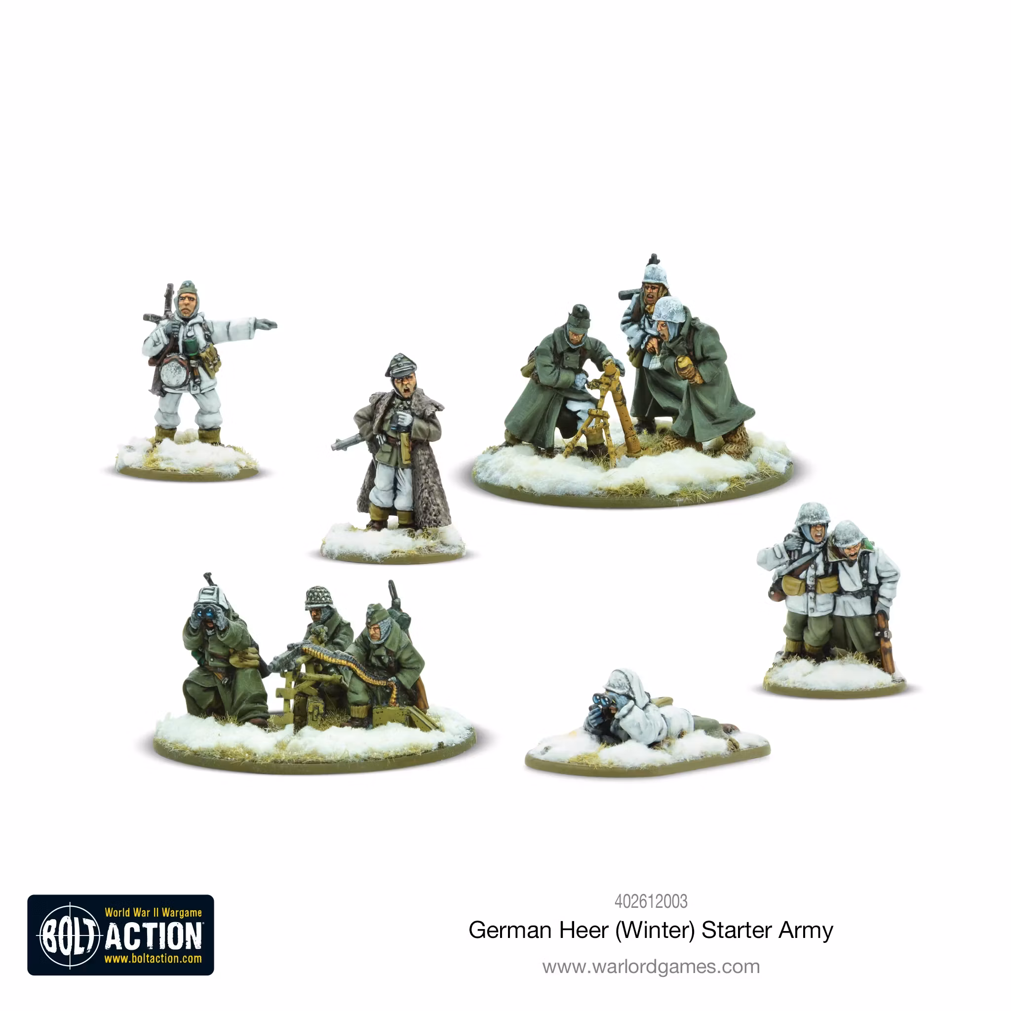 German Heer Winter Starter Army - 402612003