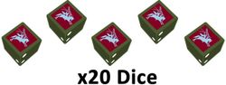 6th Airborne Dice Set - BR906