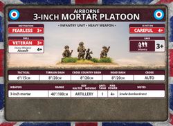 Airborne 3-inch Mortar Platoon (Plastic) - BR815