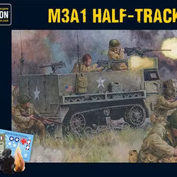 US M3A1 Half-track plastic boxed set - 402013010