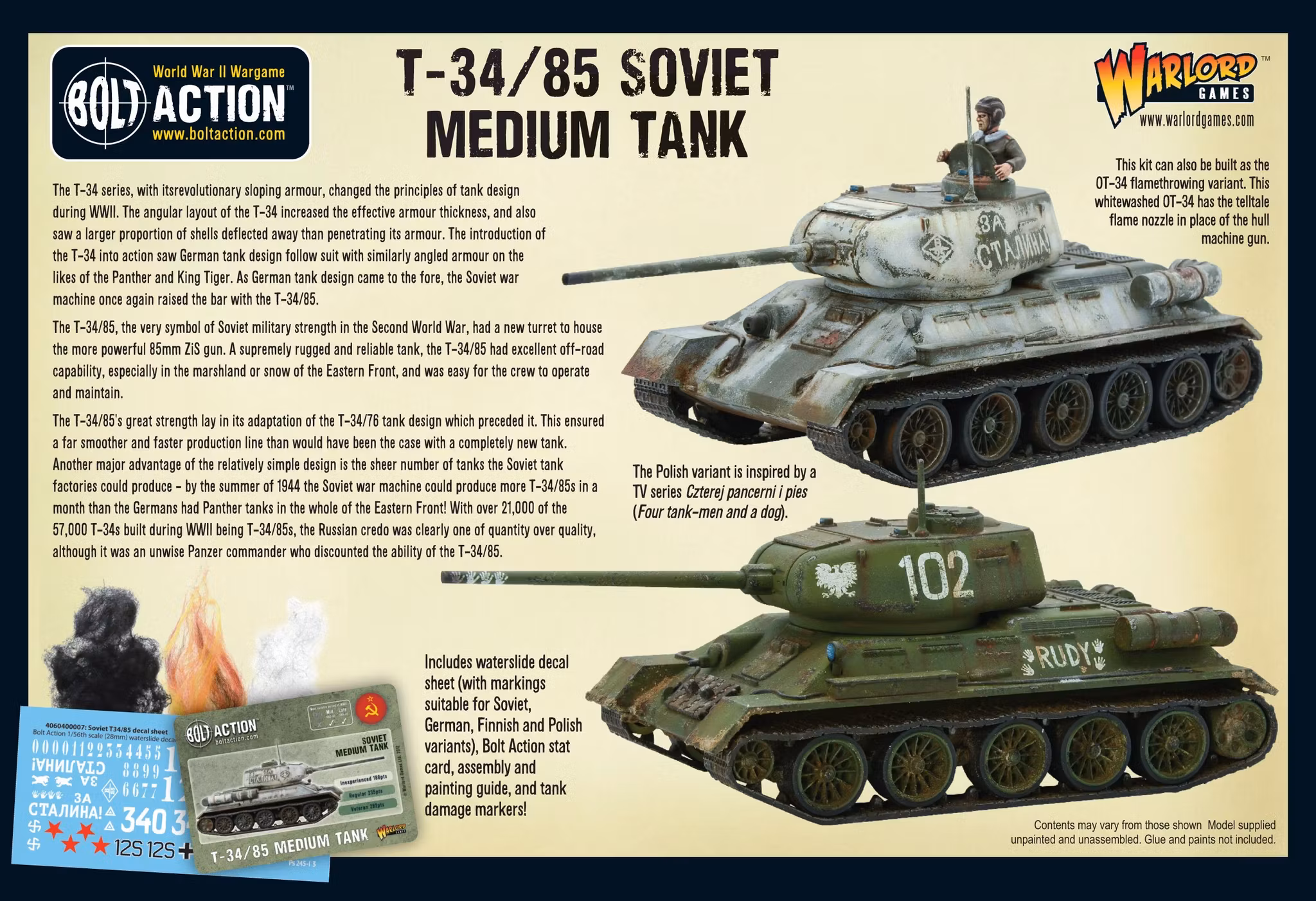 T-34/85 Medium Tank - 402014004