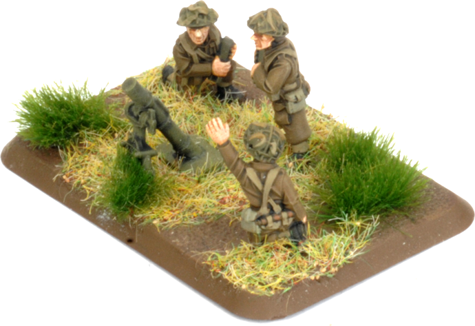 3-inch Mortar Platoon (Plastic) - BR729
