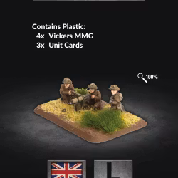 Vickers Machine-gun Platoon (Plastic) - BR728