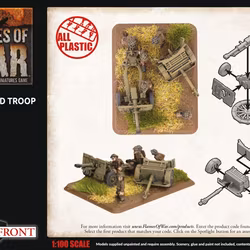 25 pdr Field Troop (Plastic) - BBX63
