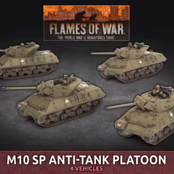 M10 SP Anti-tank Platoon (Plastic) - BBX62