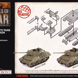 M10 SP Anti-tank Platoon (Plastic) - BBX62