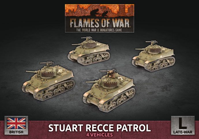 Stuart Recce Patrol (Plastic) - BBX58