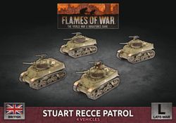 Stuart Recce Patrol (Plastic) - BBX58