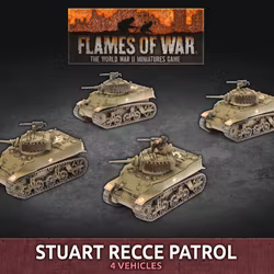 Stuart Recce Patrol (Plastic) - BBX58