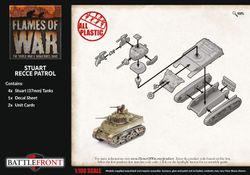 Stuart Recce Patrol (Plastic) - BBX58