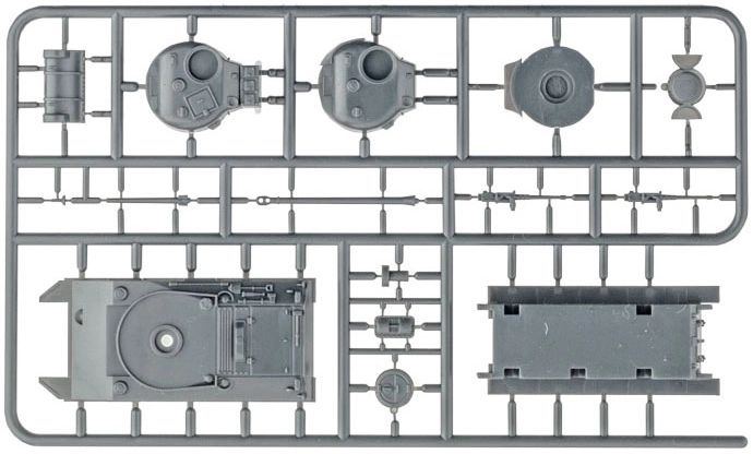Cromwell Armoured Troop (Plastic) - BBX57
