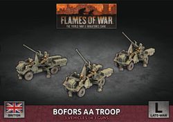 Bofors AA Troop (x3) - BBX74