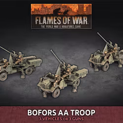 Bofors AA Troop (x3) - BBX74