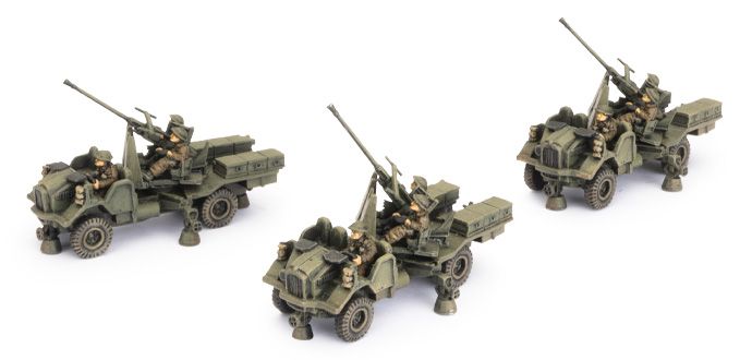 Bofors AA Troop (x3) - BBX74
