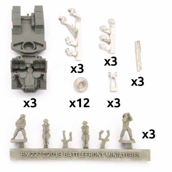 Bofors AA Troop (x3) - BBX74