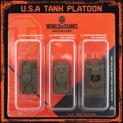 U.S.A. Tank Platoon (M3 Lee, M4A1 75mm Sherman, M10 Wolverine) - WOT63