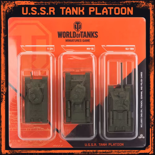 U.S.S.R. Tank Platoon (T-34, KV-1s, SU-100) - WOT64