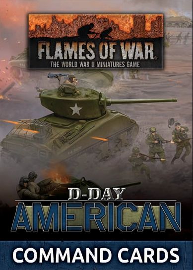 D-Day: American Command Cards (x50 cards) - FW262C