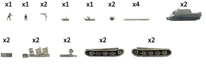 Sturmtiger Assault Howitzer Platoon - GBX184