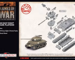 M4 Easy Eight Platoon (x5 Plastic) - UBX91