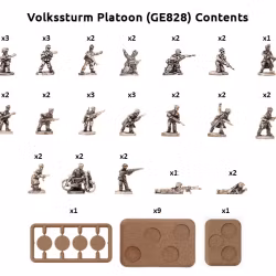 Volksturm Platoon (x38 Figs) - GE828