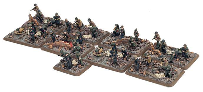 Volksturm Platoon (x38 Figs) - GE828