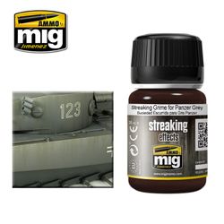 STREAKING GRIME FOR PANZER GREY - AMIG 1202