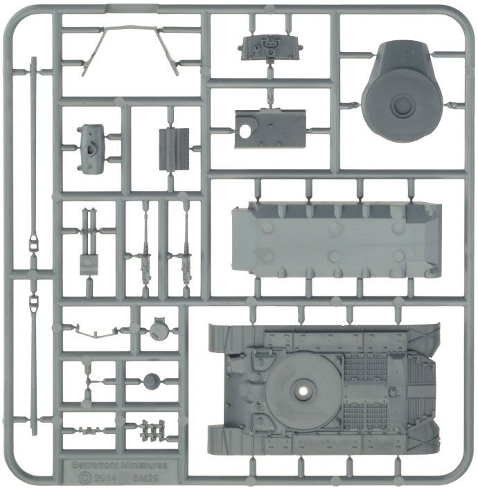 M26 Pershing Tank Platoon (x3 Plastic) - UBX90